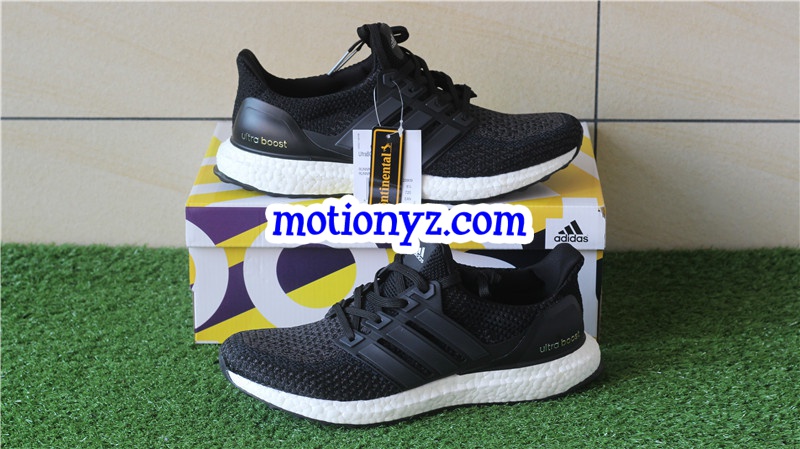 Real Boost Adidas Ultra Boost 2.0 Core Black AQ3909